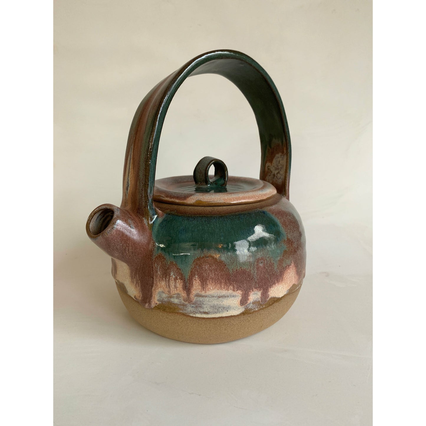 rustic teapot
