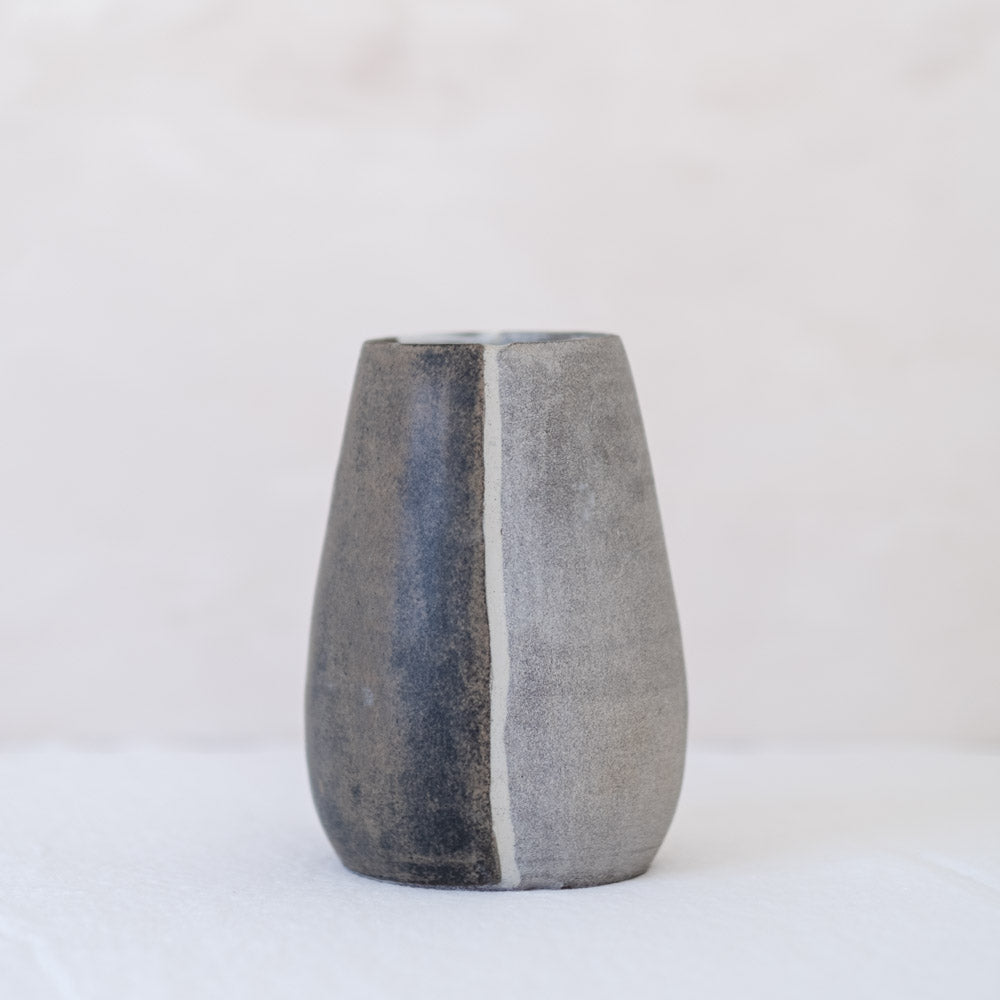 Split Stone Vase