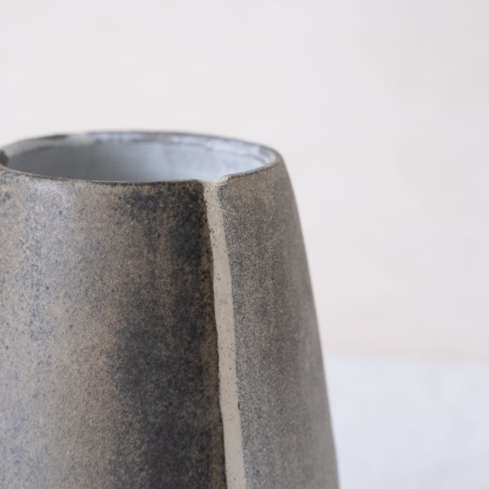 Split Stone Vase