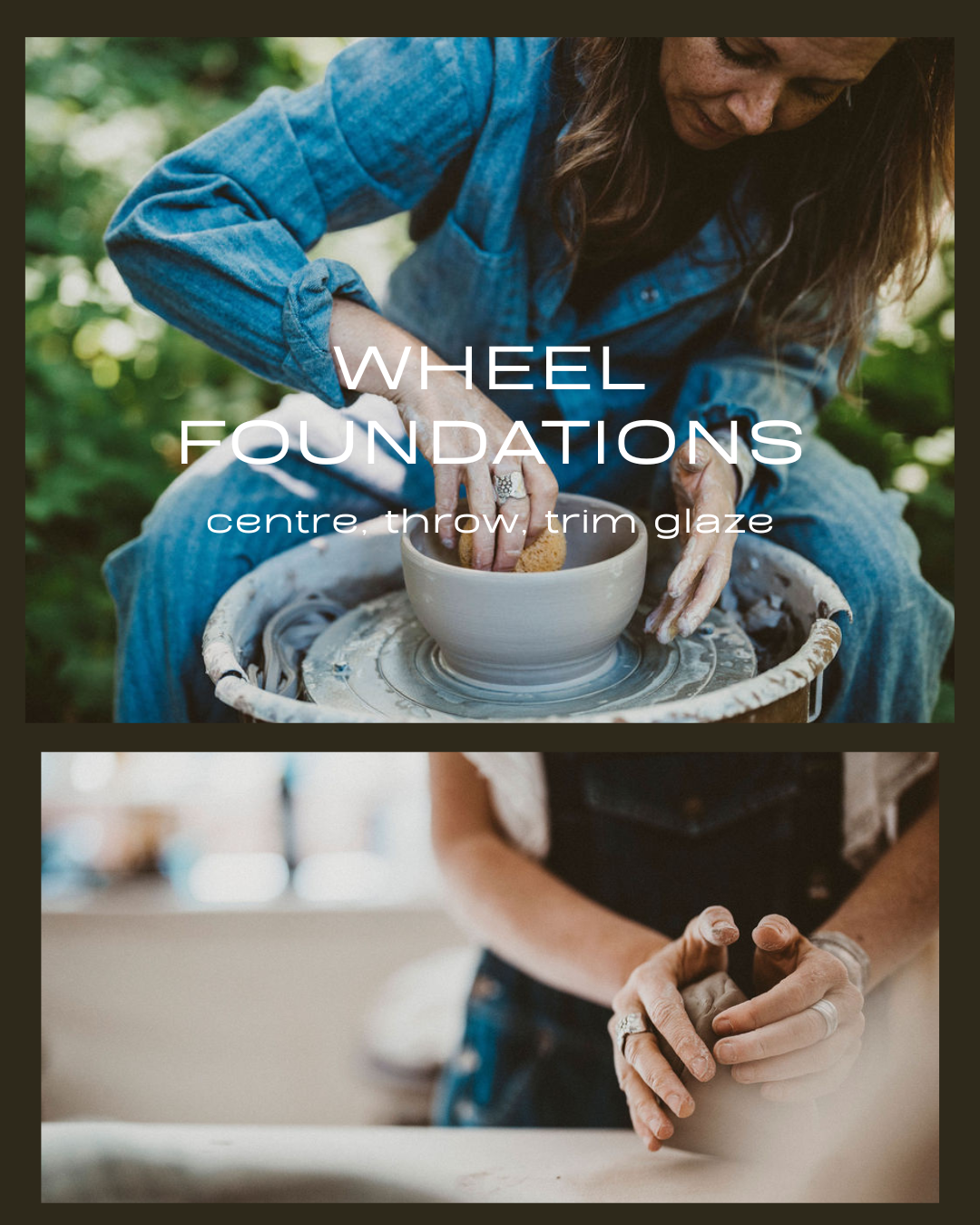 WHEEL FOUNDATIONS Mondays June1-June29. 6-9pm
