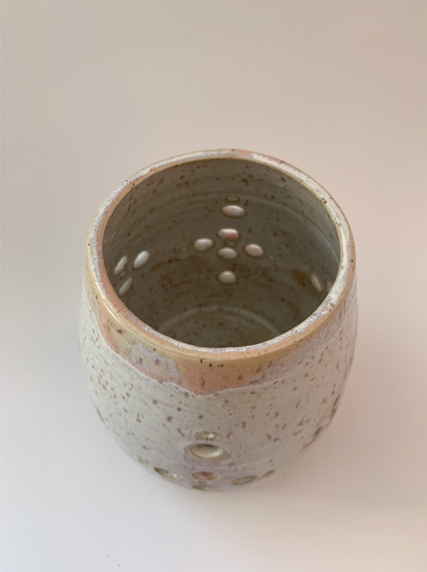 diamondcross ceramic lantern