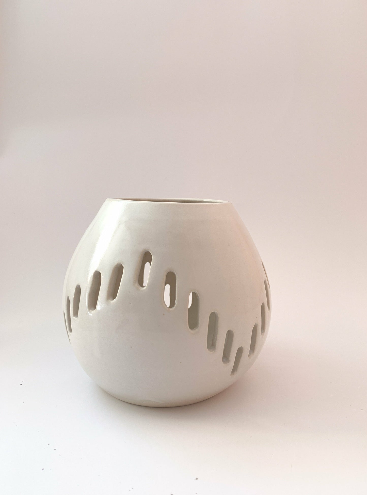 flicker ceramic lantern