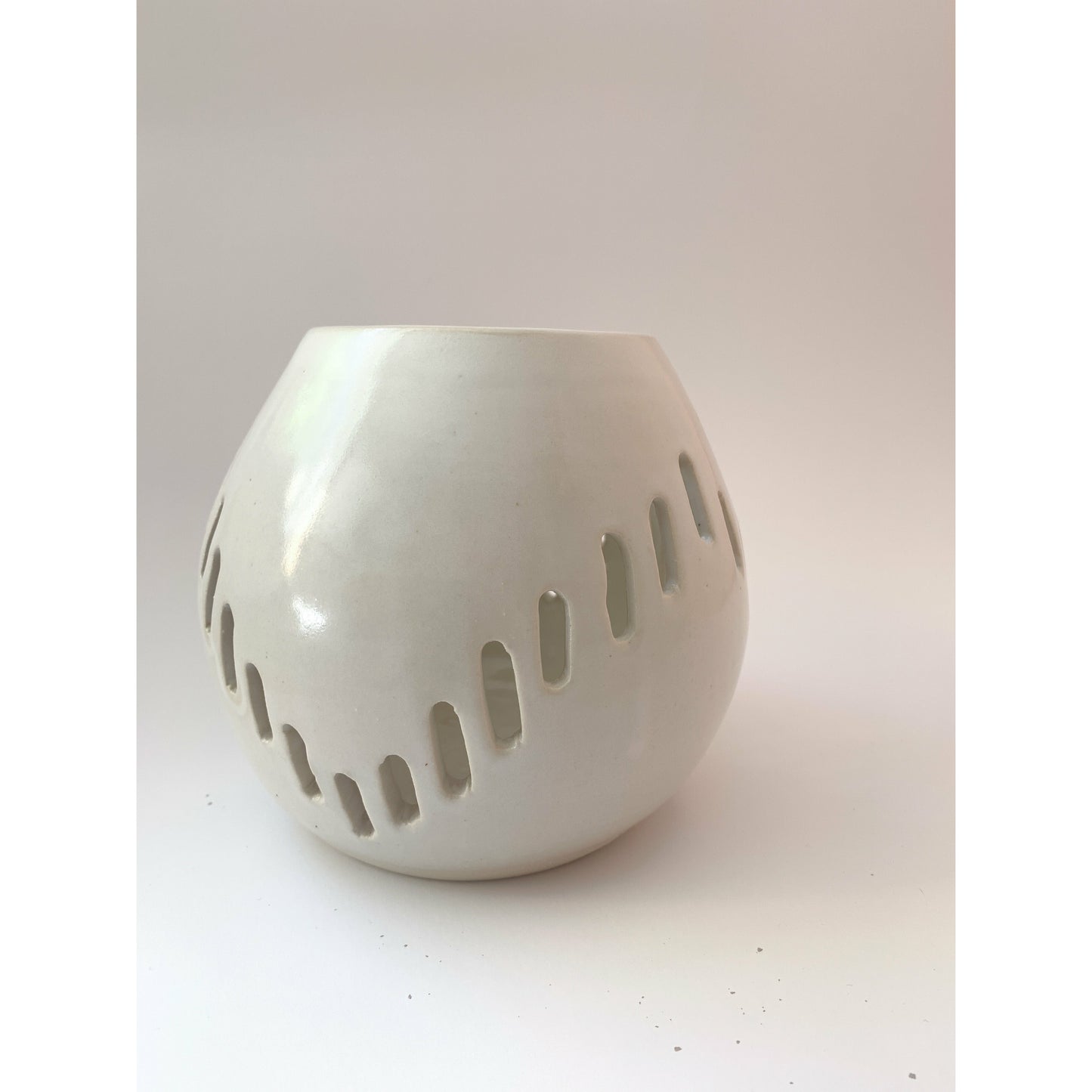 flicker ceramic lantern