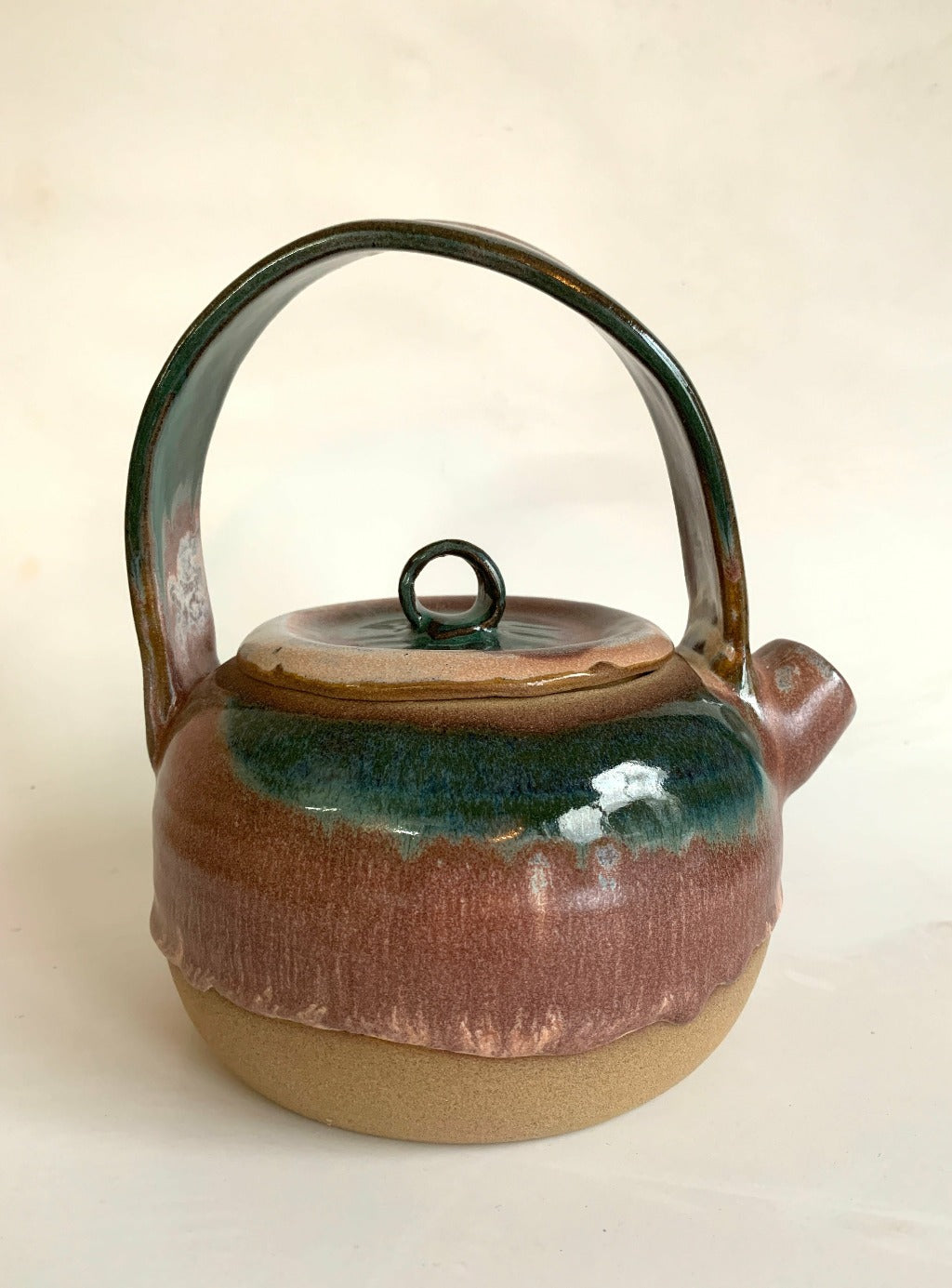 rustic teapot